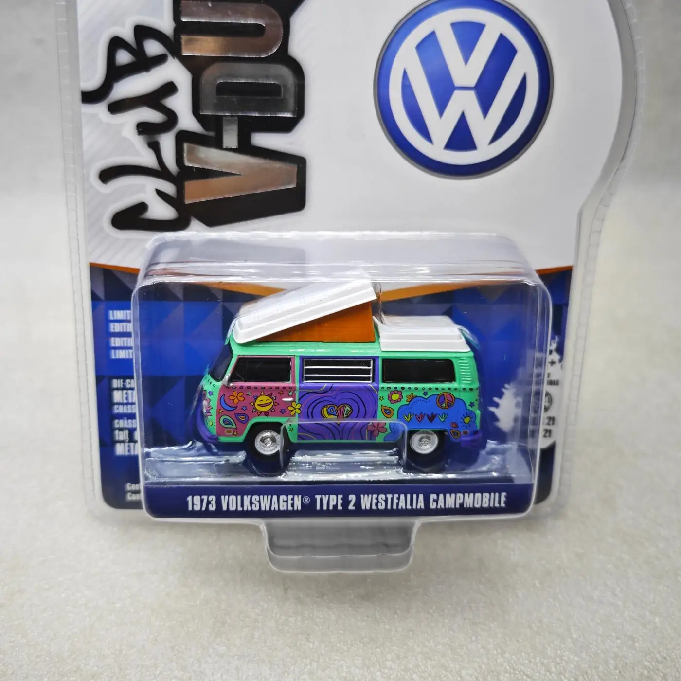 Vibrant Green Volkswagen T2 Westphalia Camper Model 4 Vibrant Green Volkswagen T2 Westphalia Camper Model - Image 4
