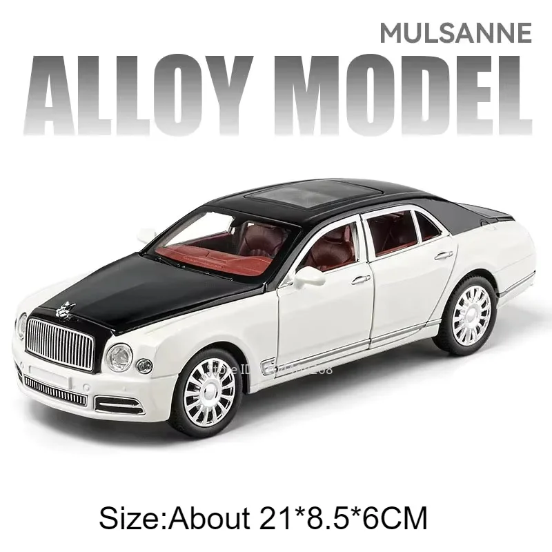 1:24 Scale Diecast Luxury Car Model 7 1:24 Scale Diecast Luxury Car Model - Image 7