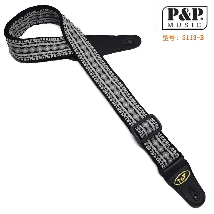 Ethnic Pattern Guitar Strap 150cm for All Guitars 10 Ethnic Pattern Guitar Strap 150cm for All Guitars - Image 10
