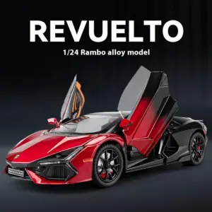 Red Lamborghini Revuelto Diecast Model 1:24 Scale 15 Sadbaf9f2bf7a459a97f84e0cd1d1e022u