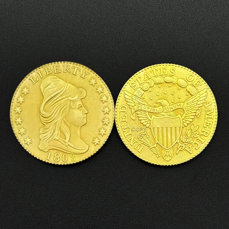 Vintage Copper Liberty Coins Set 8 Vintage Copper Liberty Coins Set - Image 8