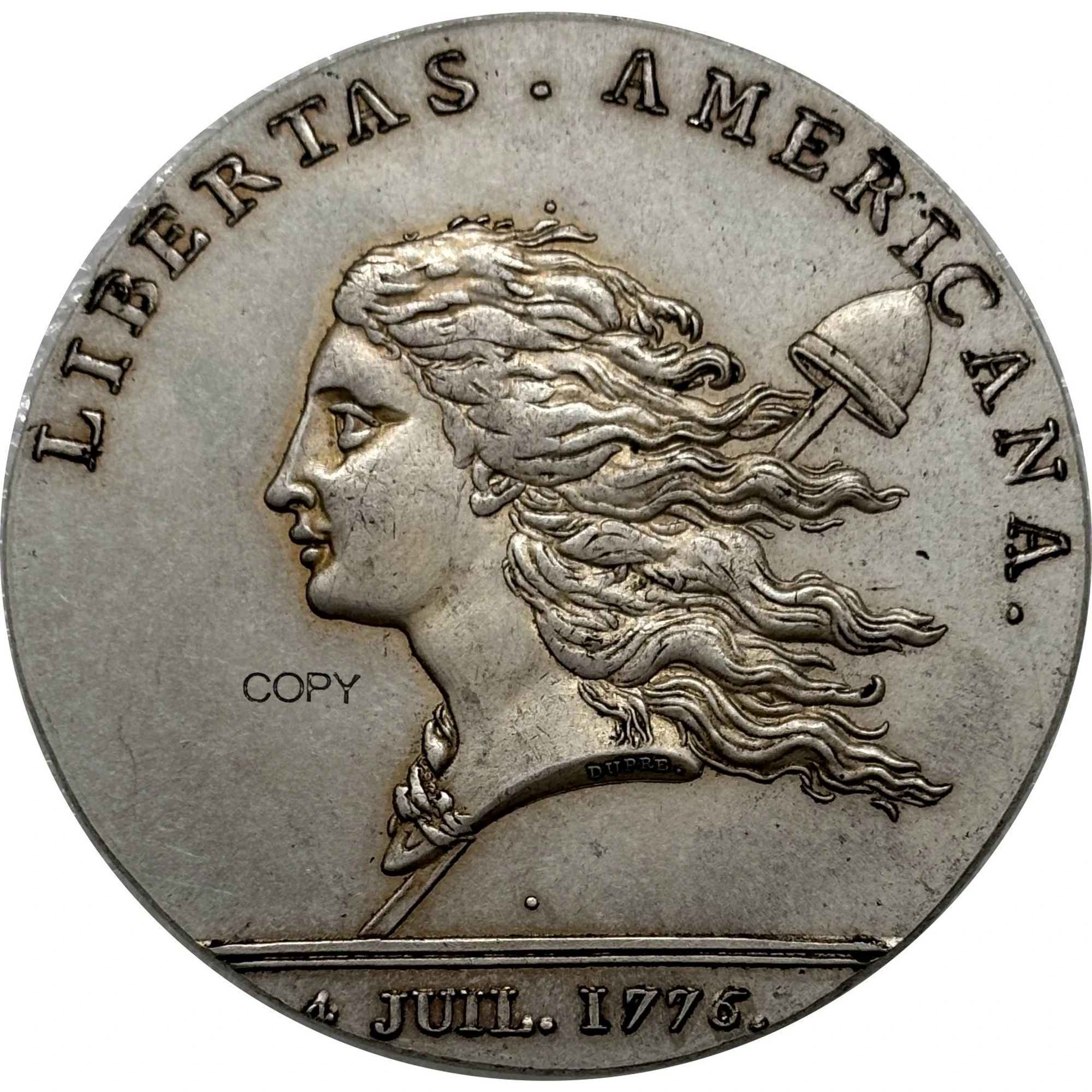 US 1776 Libertas Americana Medal Replica 5 US 1776 Libertas Americana Medal Replica - Image 5