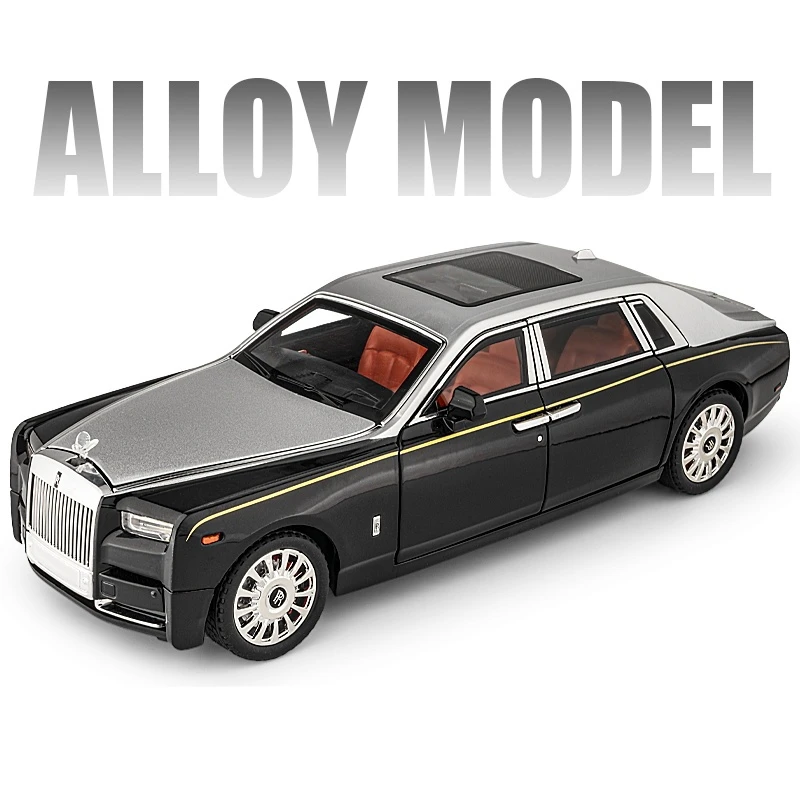 Elegant 1:18 White Rolls-Royce Phantom Model 10 Elegant 1:18 White Rolls-Royce Phantom Model - Image 10