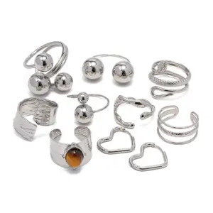 Stainless Steel Women's Ring Collection