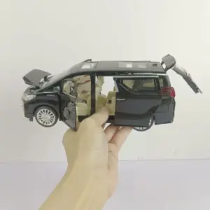 1:24 ALPHARD Diecast Model Car with Lights 13 Sadd322cdf2374f4c8a48fdf441e46ee3t