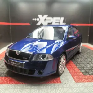 Skoda Octavia RS 1:18 Resin Model in Deep Blue