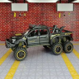 Vibrant Blue 1/24 Diecast Off-Road Pickup Truck 13 Sade2a5e4b0784282a60c1f80d8149426W