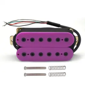 Purple-Accent Humbucker Pickup Set for Electric Guitar 11 Sade5bf28322843ac83faef0a97439e2cP