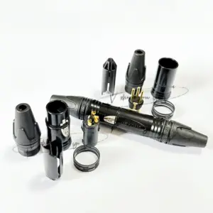500-Piece Professional XLR Connector Set for Audio