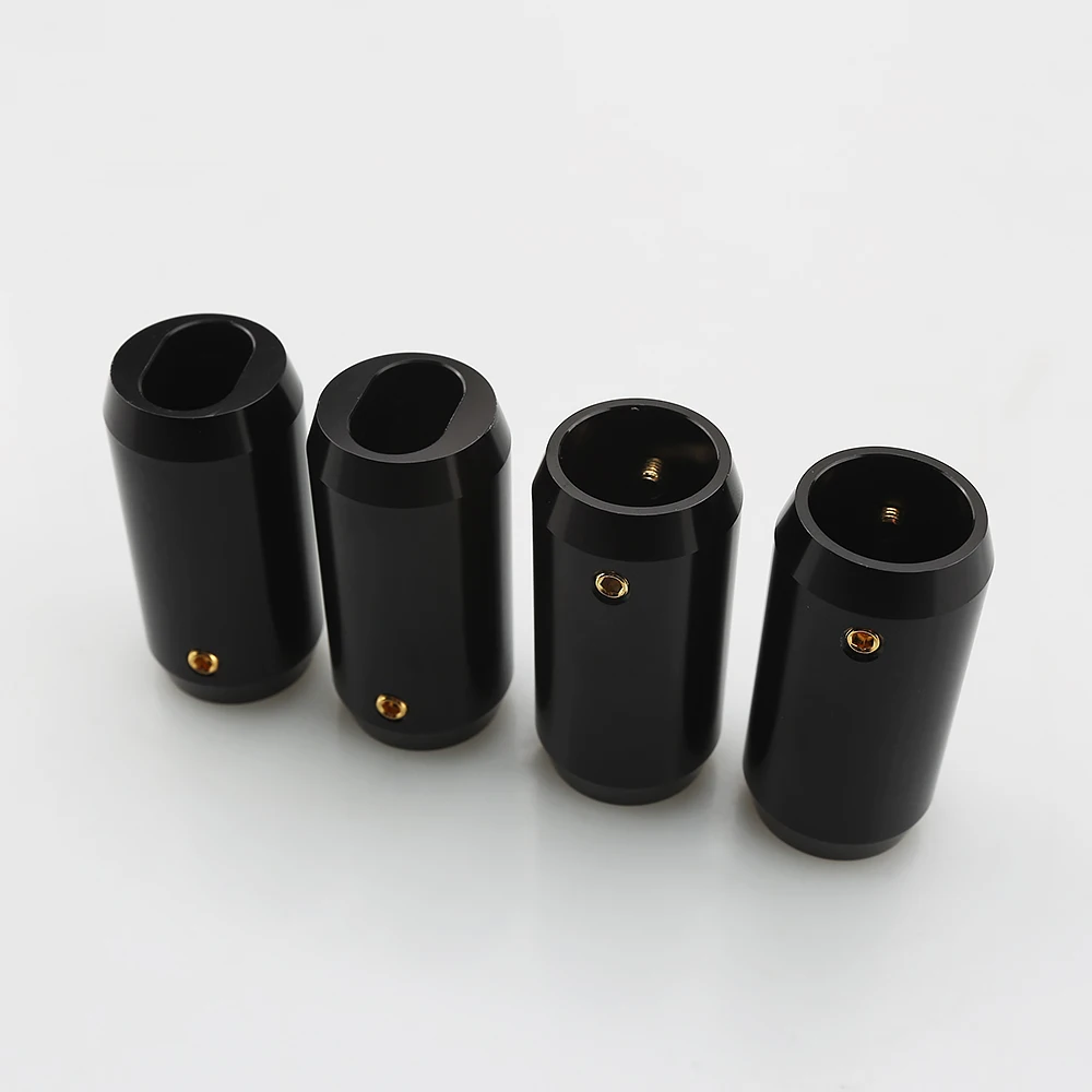 Black Aluminum Bi-wire Y-Splitter Connectors (Set of 4) 3 Black Aluminum Bi-wire Y-Splitter Connectors (Set of 4) - Image 3