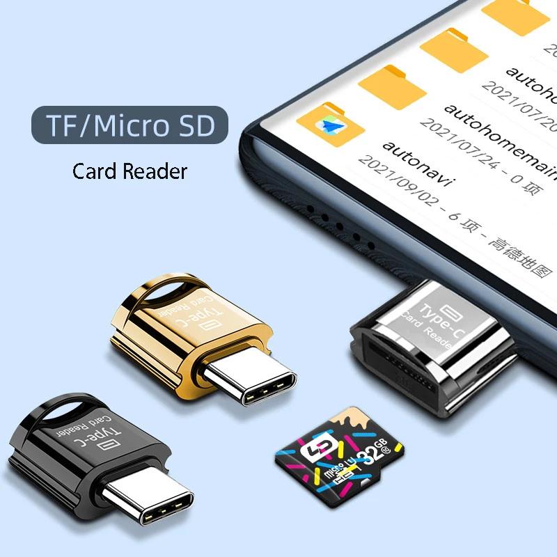 Sleek SD & TF Card Reader for Smartphones 2 Sleek SD & TF Card Reader for Smartphones - Image 2