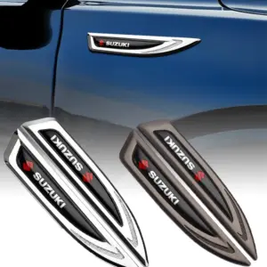 Suzuki 14.7cm x 2.6cm Alloy Side Fender Badges 13 Sadfd23d9d369417eae539d82fe7006dfG