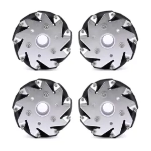 Omnidirectional Robot Wheel Set with Aluminum Hubs 11 Sae00911c592941b0ae67e3959afcc9d1l