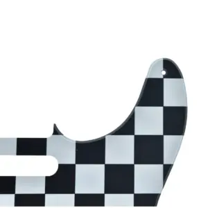Black and White Checkerboard Telecaster Pickguard 6 Sae0cdeade7484f55b0f43ac91f79829a7