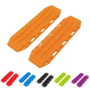 Vibrant Orange RC Sand Ladder Recovery Ramps Set