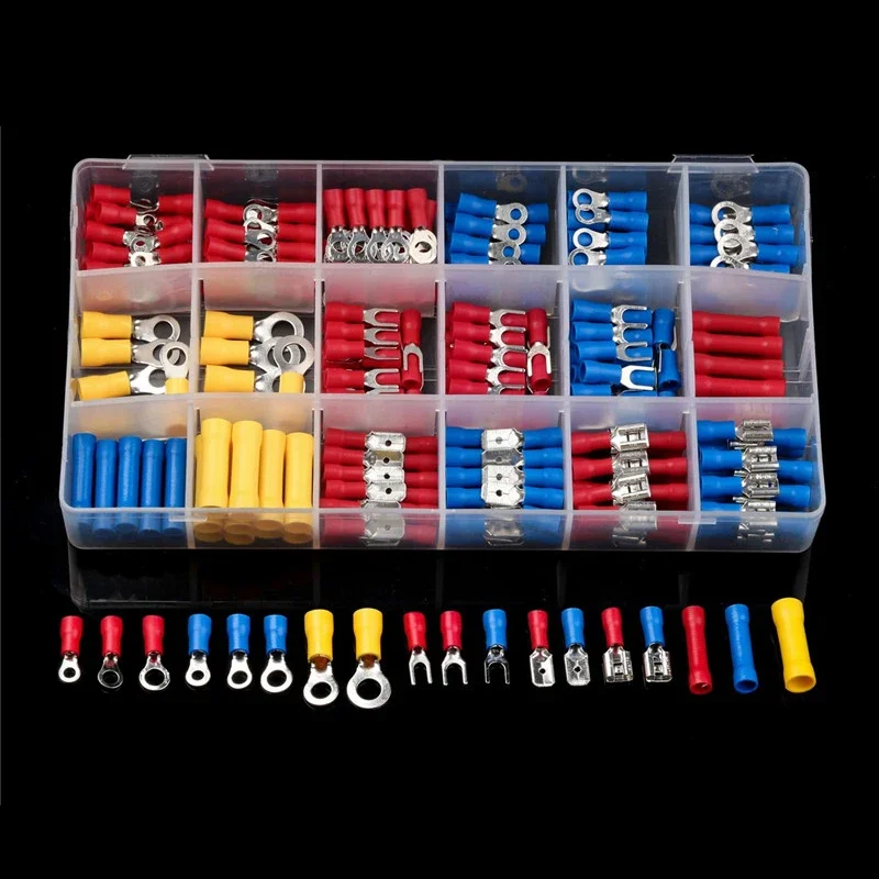Insulated Electrical Connector Kit QS183 with 102-480 Pieces 9 Insulated Electrical Connector Kit QS183 with 102-480 Pieces - Image 9