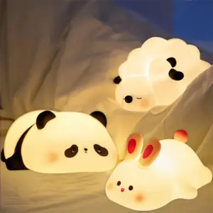 Animal-Shaped LED Night Light in Silicone