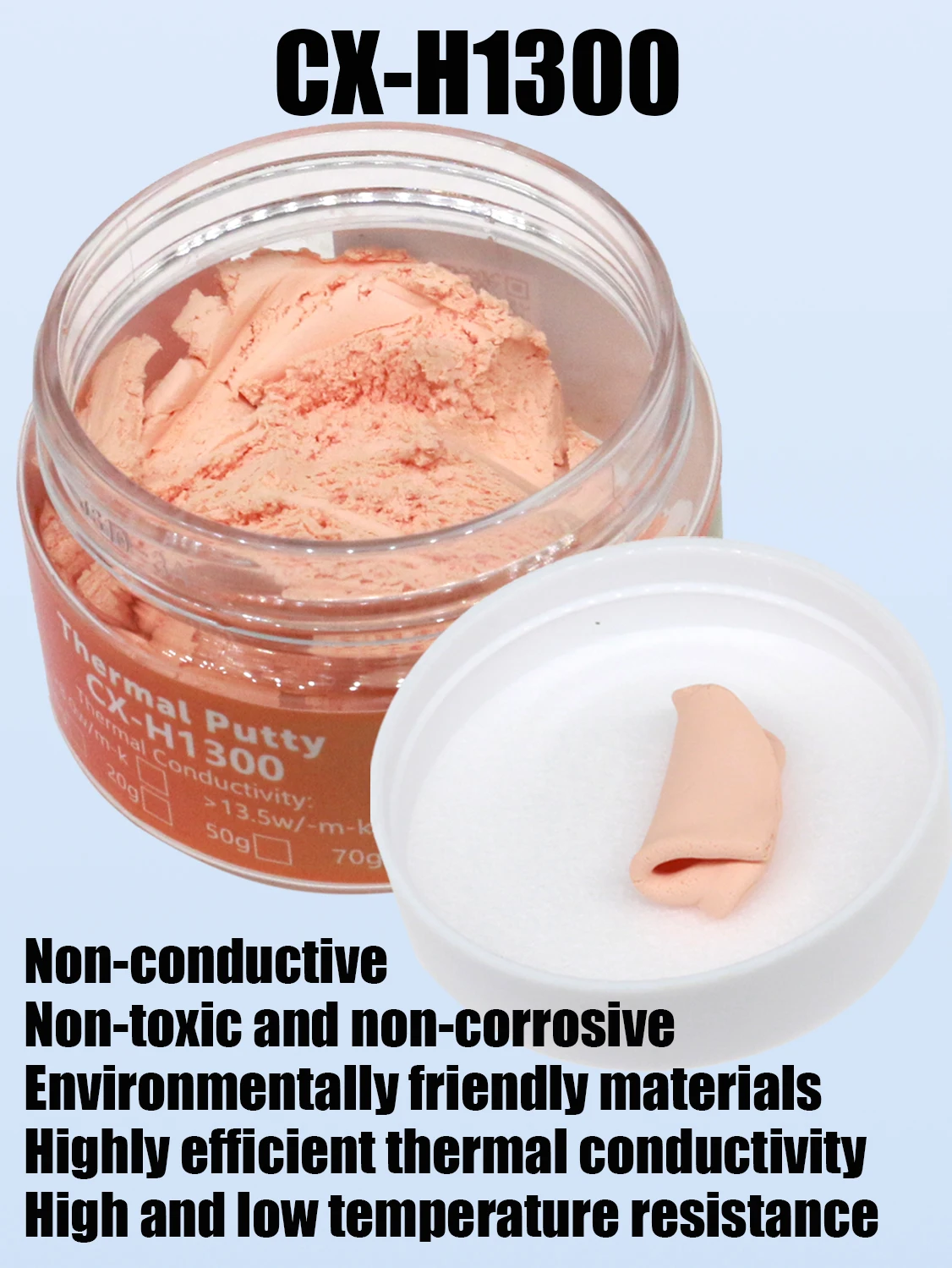CX H1300 Thermal Putty for Electronics 2 CX H1300 Thermal Putty for Electronics - Image 2