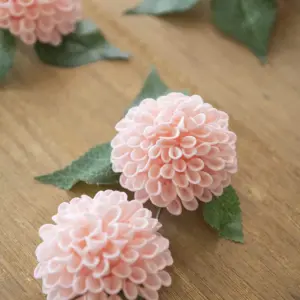 Vibrant Pink Dahlia Artificial Flower Set 9 Sae471fc3f63c42a89188bfef4016758cn