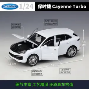 Welly 1:24 Porsche Macan Turbo Model 9 Sae53f7924586466493548f82231b46e14