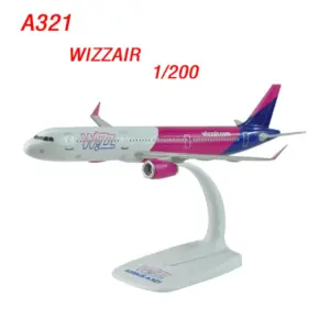 WIZZ AIR Resin Model Airplane 22cm scale 10 Sae65c9dcb103470f9d81f3dc52bef494S