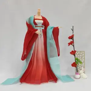 Tang Dynasty Dress for 1/6 Figures in 5 Colors 18 Sae7175cddac7438390fea30cbc13f396Z