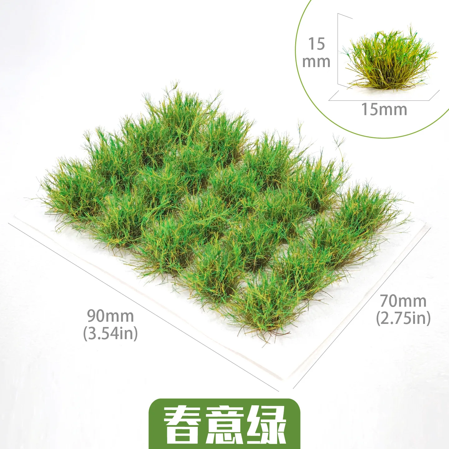 Miniature Wild Grass Clusters for Dioramas 2 Miniature Wild Grass Clusters for Dioramas - Image 2