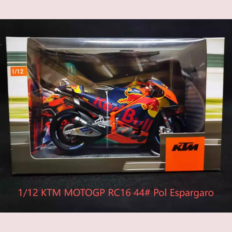 KTM RC16 1/12 Diecast Motorcycle Model 5 KTM RC16 1/12 Diecast Motorcycle Model - Image 5