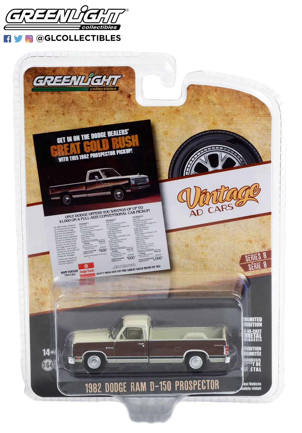 1982 Dodge Ram D-150 Explorer Diecast Model 4 1982 Dodge Ram D-150 Explorer Diecast Model - Image 4