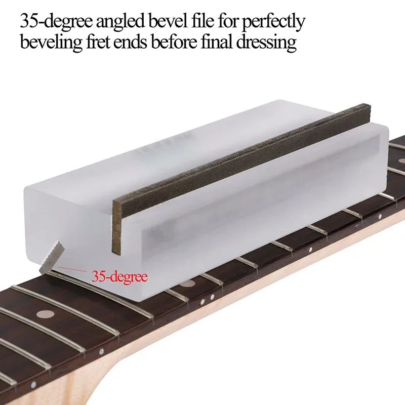 Guitar Fret Beveling Tool with 35/90° Chamfer 5 Guitar Fret Beveling Tool with 35/90° Chamfer - Image 5