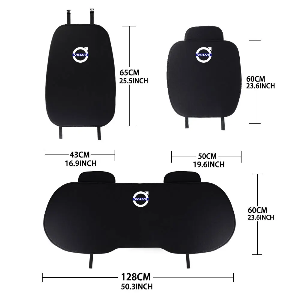 Universal Black Car Seat Cushion for Most Models 2 Universal Black Car Seat Cushion for Most Models - Image 2