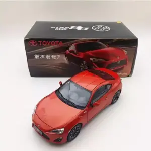 Red 1:18 Scale GT86 Diecast Model for Collectors