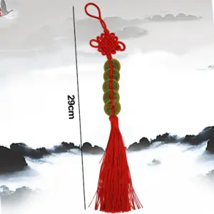 Traditional Chinese Knot Decor with Copper Coins 9 Saecc0343bd774527a86b9c5fc8e93004a