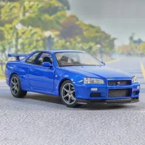 WELLY Nissan Skyline GTR R34 Alloy Model 13 Saee5dfa39bb943a688035456c1b178f1v