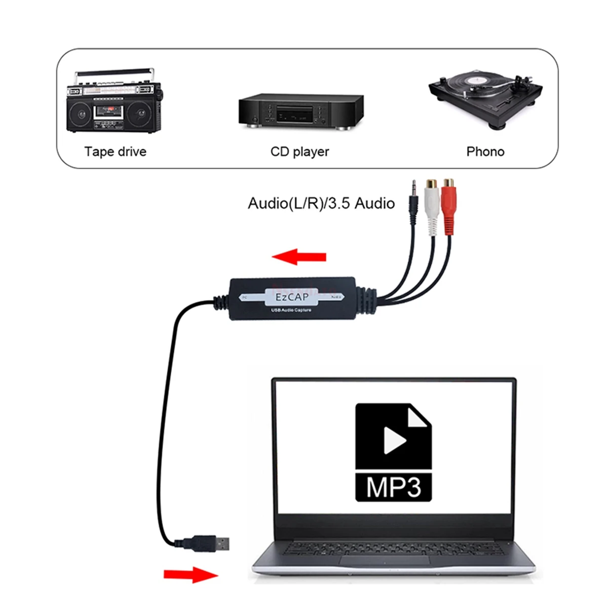 USB Audio Capture Device for Windows 6 USB Audio Capture Device for Windows - Image 6