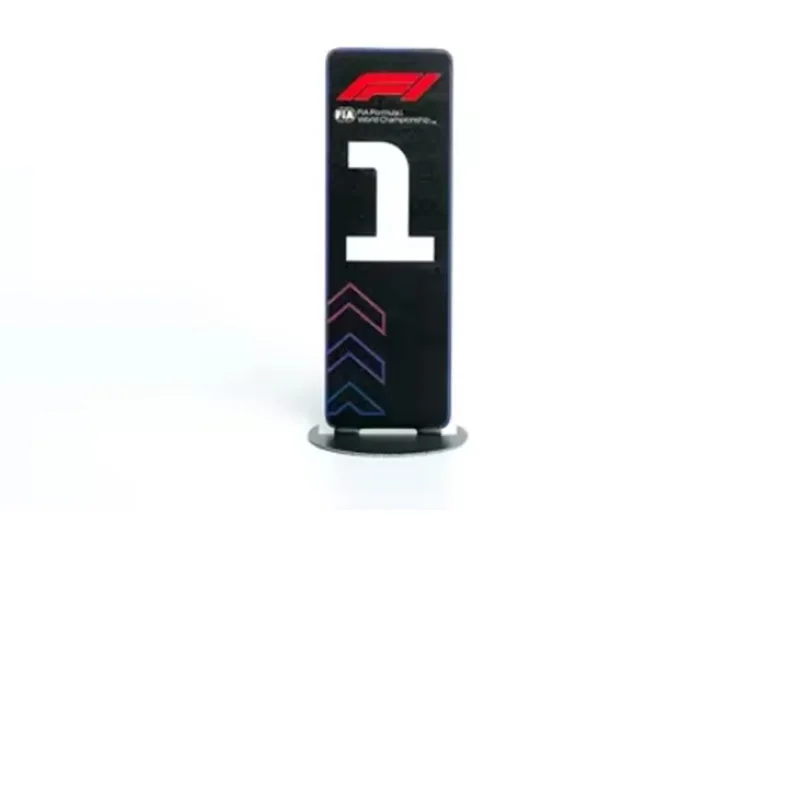 1:43 Scale F1 Racing Ranking Plaque Model 2 1:43 Scale F1 Racing Ranking Plaque Model - Image 2