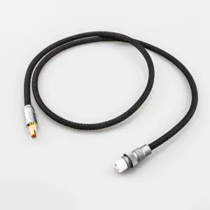Premium Solid Silver DC Cable with GX16-2 10 Saf2ba043bf6e490caa78d29b8f2ba54fd