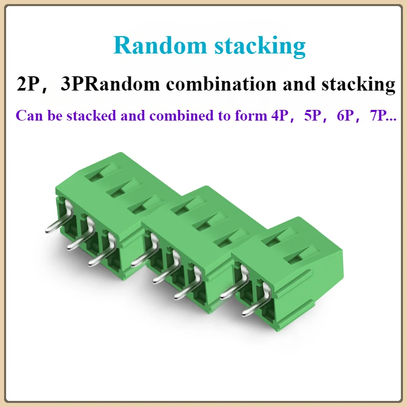 Green PCB Screw Terminal Block for Electronics 4 Green PCB Screw Terminal Block for Electronics - Image 4