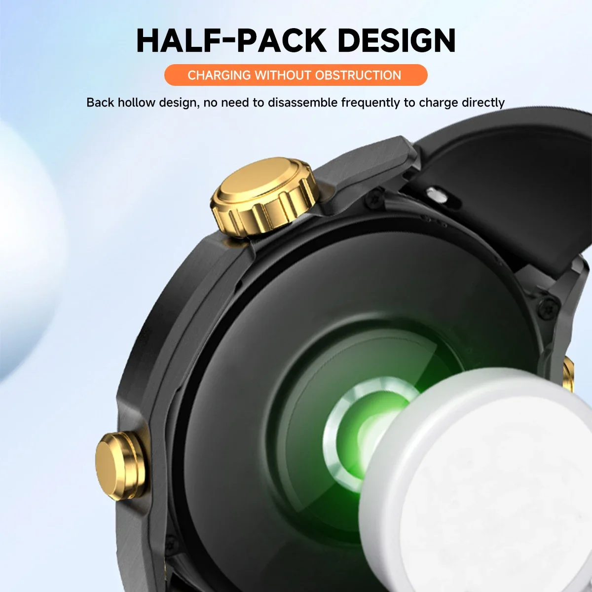 Rugged Protective Bumper for Huawei Watch GT 5 46mm 5 Rugged Protective Bumper for Huawei Watch GT 5 46mm - Image 5