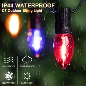 Vibrant Outdoor Christmas String Lights 25ft & 65ft 9 Saf4c05238f654efb962d067faae1db4dB