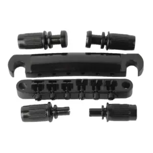 Gold Tune-O-matic Bridge and Tailpiece Set for LP Guitars 14 Saf4e130da67548418da129be77c7e7c3v