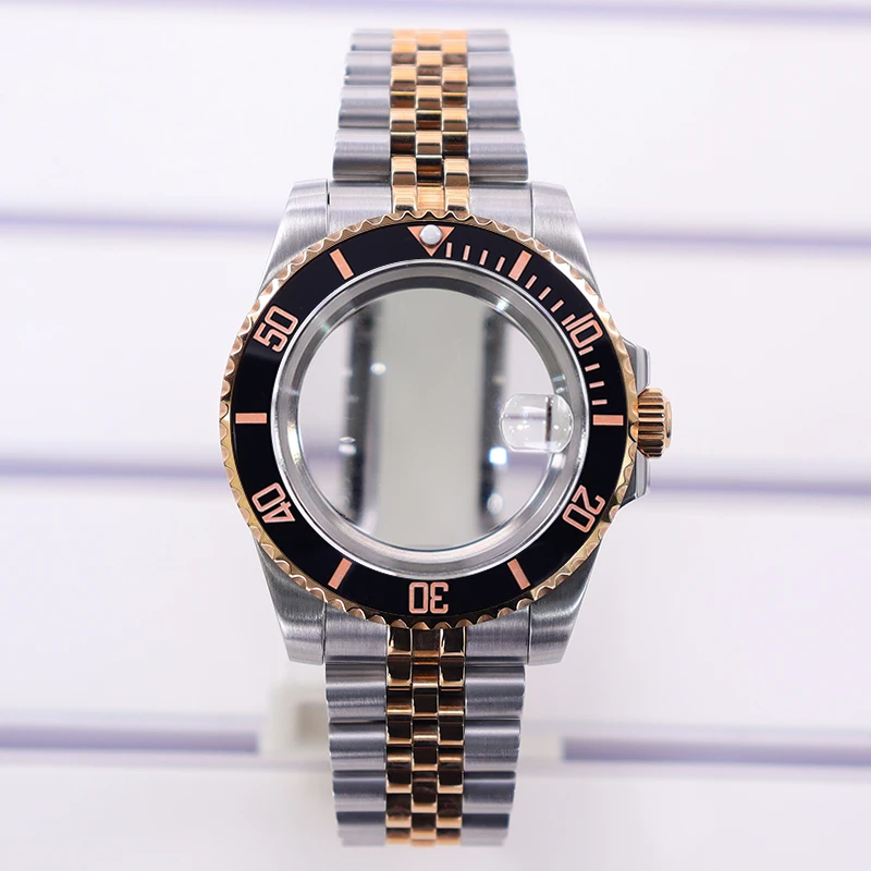 40mm Two-Tone Stainless Steel Watch Case Model GT-040 3 40mm Two-Tone Stainless Steel Watch Case Model GT-040 - Image 3