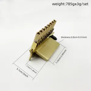 Headless 8-String Guitar Bridge with Double-Crank Design 15 Saf7f5c4a00594b1db9791ecfd865a2ef6