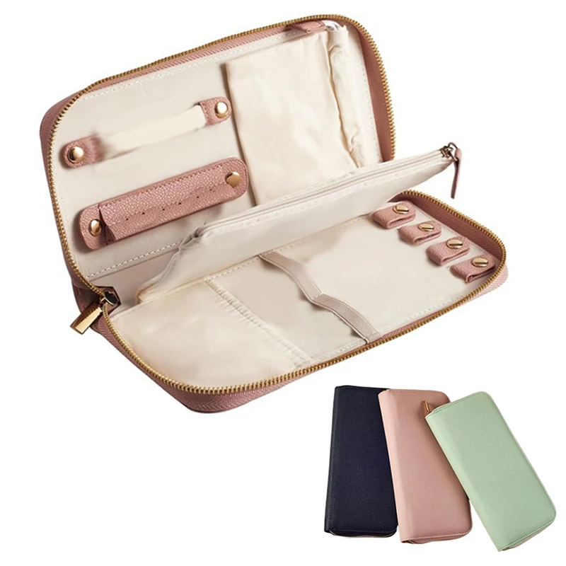 Elegant Jewelry Organizer Bag 24.5x12 cm 2 Elegant Jewelry Organizer Bag 24.5x12 cm - Image 2