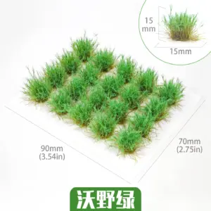 Miniature Wild Grass Clusters for Dioramas 17 Saf9236f88c414a5ea2f2c070a849aed7g