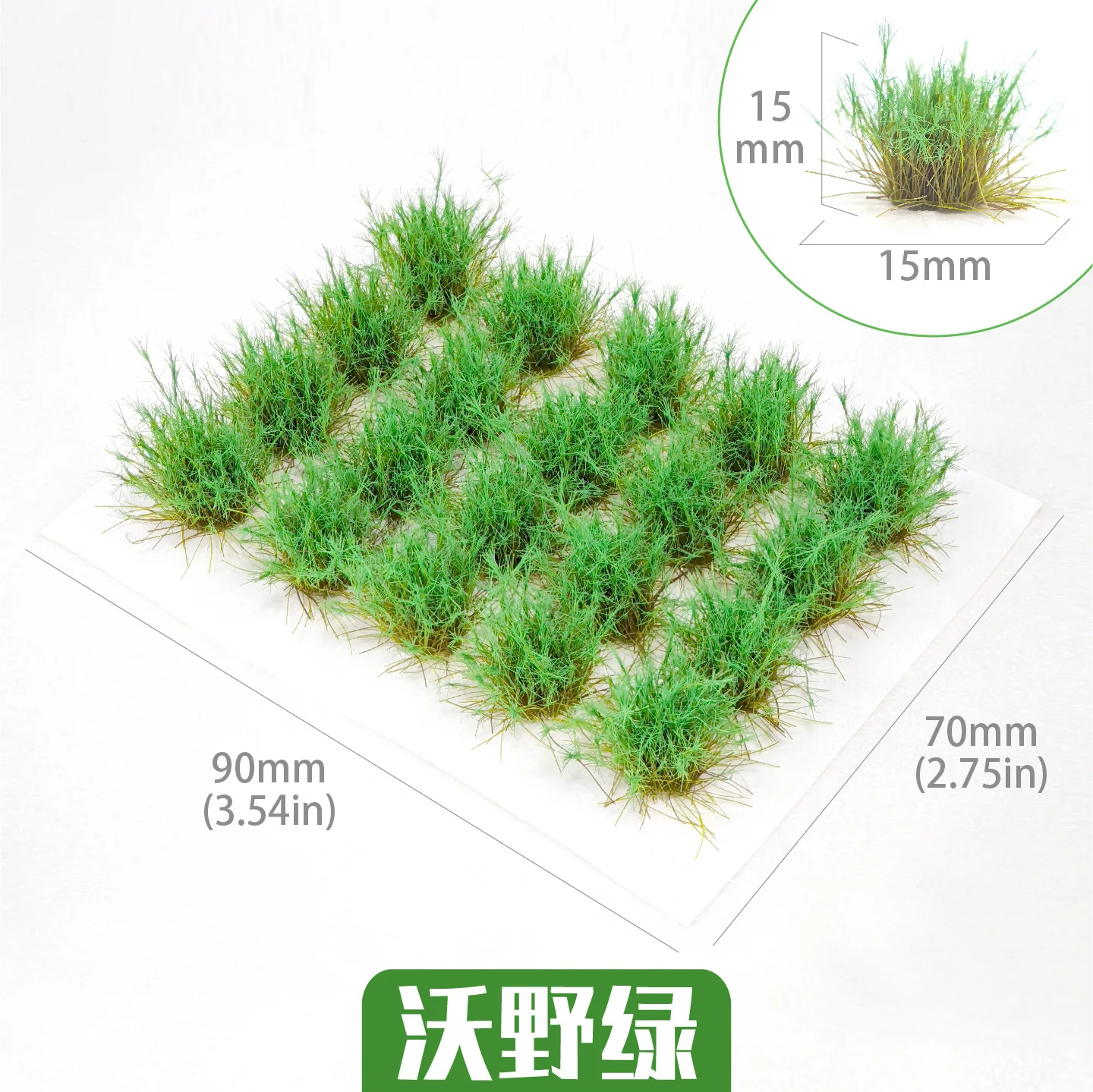 Miniature Wild Grass Clusters for Dioramas 9 Miniature Wild Grass Clusters for Dioramas - Image 9