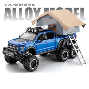 Raptor F150 Camping RV Model 1/24 Scale 16 Saf9ab24f7f6c4b238a4e43f966f02171u