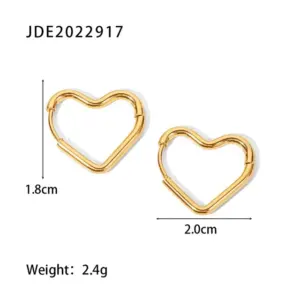 Stainless Steel Heart-Shaped Earrings 14 Saf9e8dddf47a411287d1335cd5f506d1g