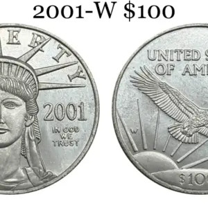Vintage 2001 W Liberty Commemorative Coin 11 Safabdb303a60494c96ca096228e829b3I