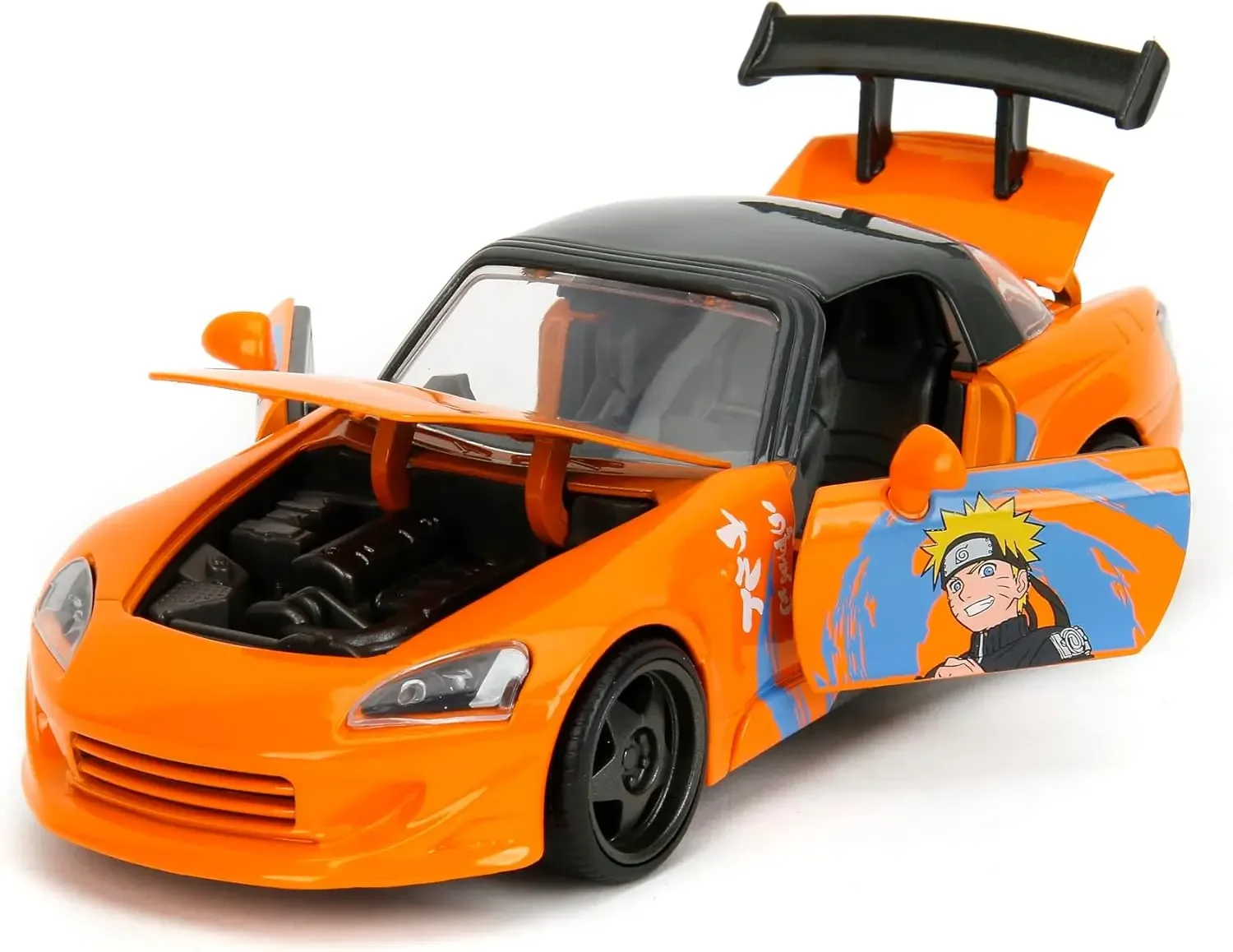 Vibrant Orange Honda S2000 Die-Cast Model 4 Vibrant Orange Honda S2000 Die-Cast Model - Image 4